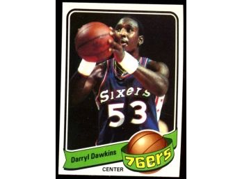 1979 Topps Basketball Darryl Dawkins #105 Philadelphia 76ers