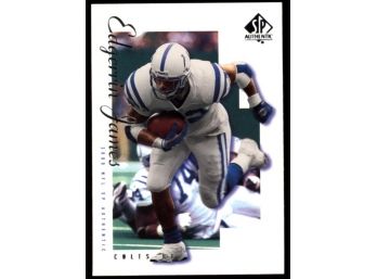 2000 SP Authentic Football Edgerrin James #36 Indianapolis Colts