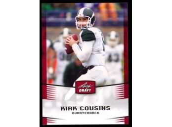 2012 Leaf Draft Football Kirk Cousins Rookie Card #27