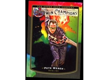 2019 Upper Deck Goodwin Champions Pete Weber Bowling #146
