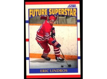 1990 Score Hockey Eric Lindros Future Superstar #440 Rookie