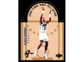 1994 SP Authentic Alonzo Mourning One Time NBA All Star Die Cut #E2 Charlotte Hornets