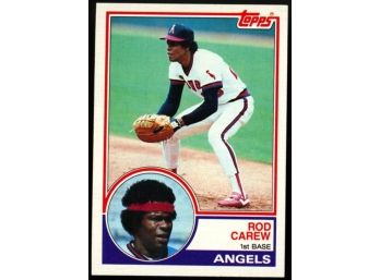 1983 Topps Baseball Rod Carew #200 Los Angeles Angels HOF
