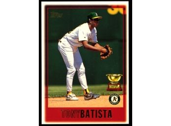 1997 Topps Baseball Tony Batista All Star Rookie #344 Oakland Athletics