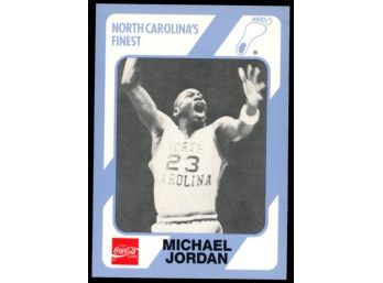 1989 North Carolina Basketball Collegiate Collection Michael Jordan #65 Chicago Bulls HOF