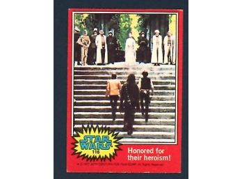 1977 Star Wars Honored For Their Heroism! #116 Trading Card