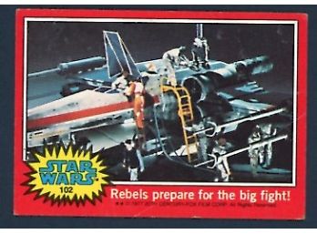 1977 Star Wars Rebels Prepare For The Big Fight! #102 Trading Card
