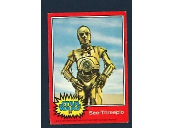 1977 Star Wars See-Threepio #98 Trading Card