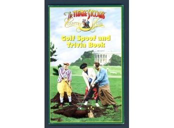 The Three Stooges Country Club Golf Spoof And Trivia Book ~ Vintage Collectible