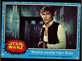 1977 Topps Star Wars Space Pirate Han Solo #4