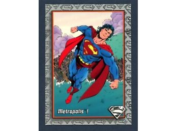 1993 Skybox The Return Of Superman Metropolis #96 Trading Card