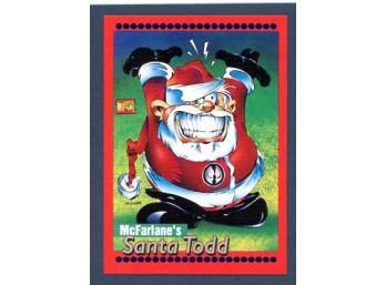 1993 Wizard McFarlane's Santa Todd Promo Trading Card