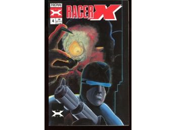 1988 Vintage Racer X #4 Comic Book - Now Comics