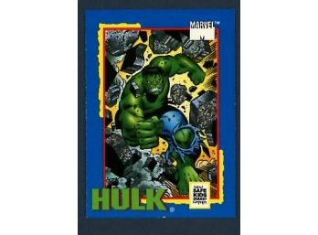 1991 Marvel Hulk Impel Trading Card