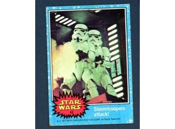 1977 Star Wars Stormtroopers Attack! #42 Vintage Trading Card