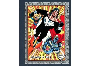 1993 Skybox The Return Of Superman Charging To War! #60 Trading Card