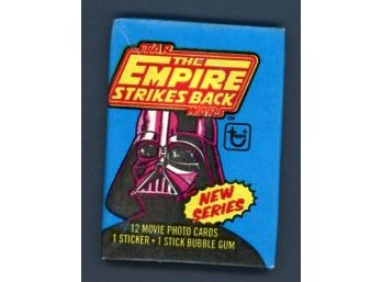 1980 Star Wars The Empire Strikes Back Wax Pack Trading Cards