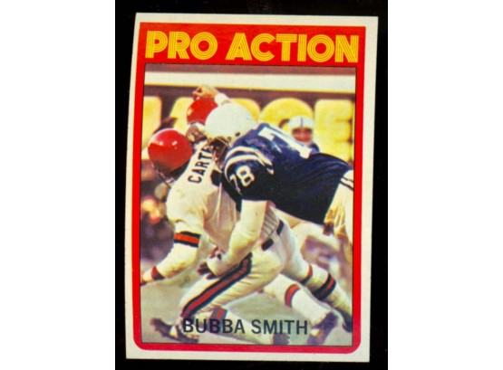 1972 Topps Football Bubba Smith Pro Action #127 Baltimore Colts