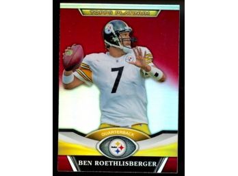 2011 Topps Platinum Ben Roethlisberger #74 Pittsburgh Steelers