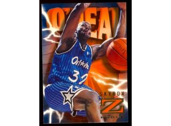 1996-97 Skybox Z-Force Shaquille O'Neal #64 Orlando Magic Los Angeles Lakers HOF