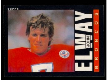 1985 Topps Football John Elway #238 Denver Broncos HOF Vintage
