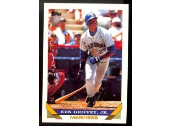 1993 Topps Baseball Ken Griffey Jr #179 Seattle Mariners 'The Kid' HOF