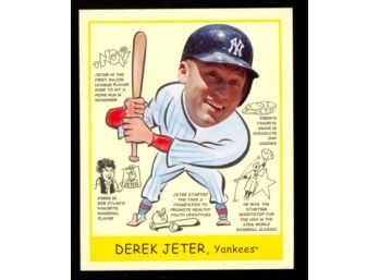 2007 Upper Deck Goudey Heads Up Baseball Derek Jeter #266 New York Yankees HOF