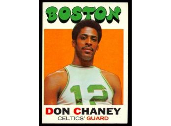 1971 Topps Basketball Don Chaney #82 Boston Celtics HOF