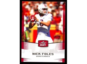 2012 Leaf Draft Football Nick Foles Rookie Card #37 RC