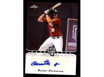 2013 Leaf Baseball Hunter Parkinson Authentic Signature #A-HP1