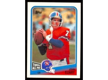 1988 Topps Football John Elway #23 Denver Broncos HOF