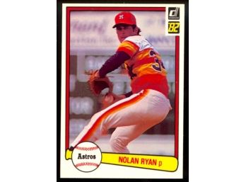 1982 Donruss Baseball Nolan Ryan #419 Houston Astros HOF Vintage