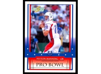 2004 Score Football Peyton Manning Pro Bowl #335 Indianapolis Colts HOF