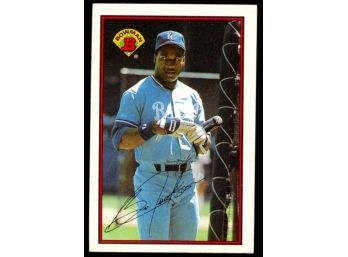 1989 Bowman Baseball Bo Jackson #126 Kansas City Royals