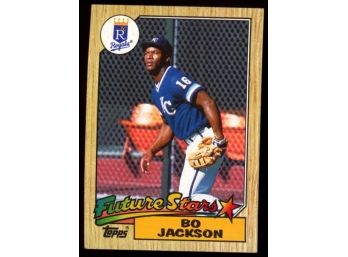 1987 Topps Bo Jackson Future Stars Rookie Card #170 Kansas City Royals