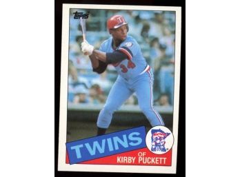 1985 Topps Baseball Kirby Puckett Rookie Card #536 Minnesota Twins HOF