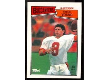 1987 Topps Football Steve Young #364 Tampa Bay Buccaneers HOF