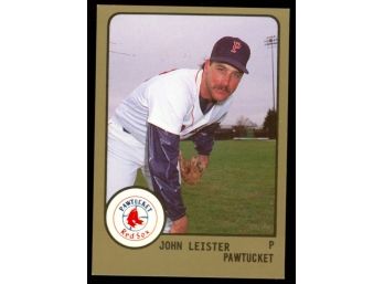 1988 Pawtucket Red Sox ProCards John Leister #470