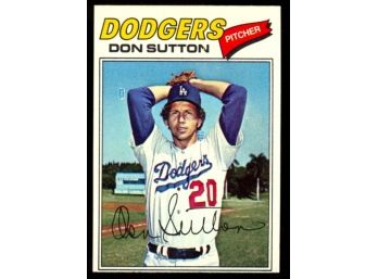 1977 Topps Baseball Don Sutton #620 Los Angeles Dodgers