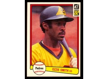 1982 Donruss Baseball Ozzie Smith #94 San Diego Padres HOF
