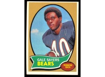 1970 Topps Football Gale Sayers #70 Chicago Bears HOF Vintage