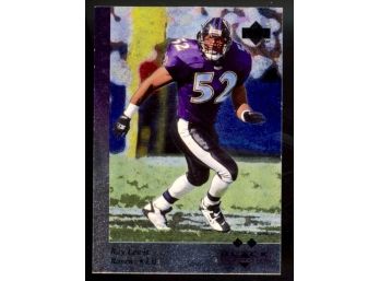 1997 Upper Deck Black Diamond Football Ray Lewis #131 Baltimore Ravens HOF