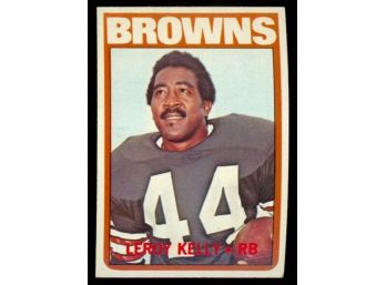 1972 Topps Football Leroy Kelly #70 Cleveland Browns Vintage