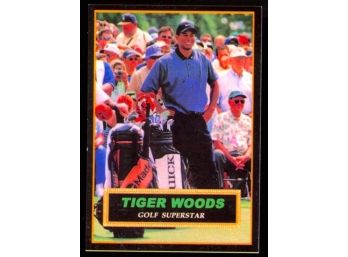 2000 Buick Open Tiger Woods Promo Rookie Card 1 Of 10,000