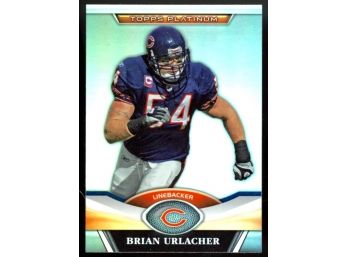 2011 Topps Platinum Football Brian Urlacher #55 Chicago Bears HOF
