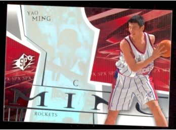 2003 SPx Basketball Yao Ming #26 Houston Rockets HOF
