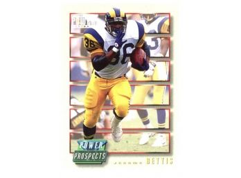 1993 NFL Pro Set Jerome Bettis Power Prospects #PP9 Los Angeles Rams