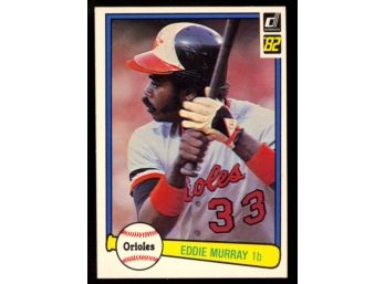 1982 Donruss Baseball Eddie Murray #483 Baltimore Orioles