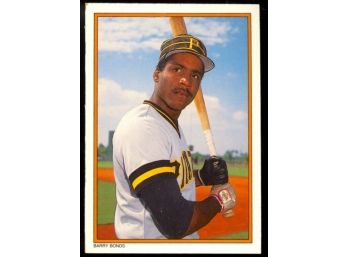 1987 Topps All-star Barry Bonds Glossy Rookie Card #30 Pittsburgh Pirates RC