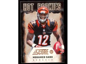 2012 Score Football Mohamed Sanu Hot Rookies #23 Cincinnati Bengals